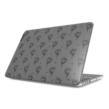 King protea MacBook case - Floral design | Maseso