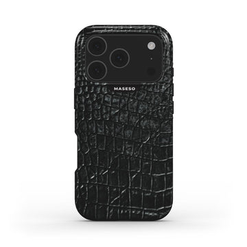 Mamba Case for iPhone 17 Pro Max — Crocodile print design | Maseso