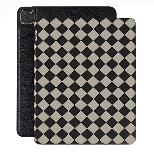 Checkered Grounds iPad Case | Maseso