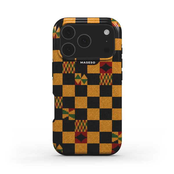 Kente Cloth case for iPhone 17 pro max | Maseso