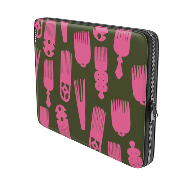 Pink combs laptop sleeve | Maseso