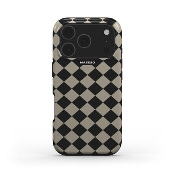 checkered grounds case for iPhone 17 pro max