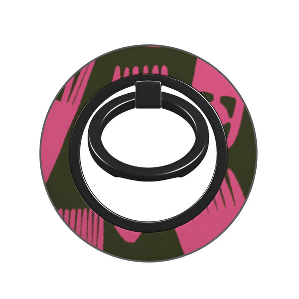 Pink Combs Magnetic Phone Ring Holder | Maseso