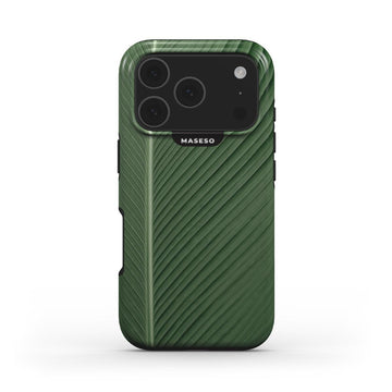 Leaf Me Case for iPhone 17 Pro Max — green floral design | Maseso