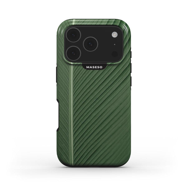 Leaf Me Case for iPhone 17 Pro Max — green floral design | Maseso
