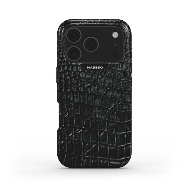 Mamba Case for iPhone 17 Pro Max — Crocodile print design | Maseso